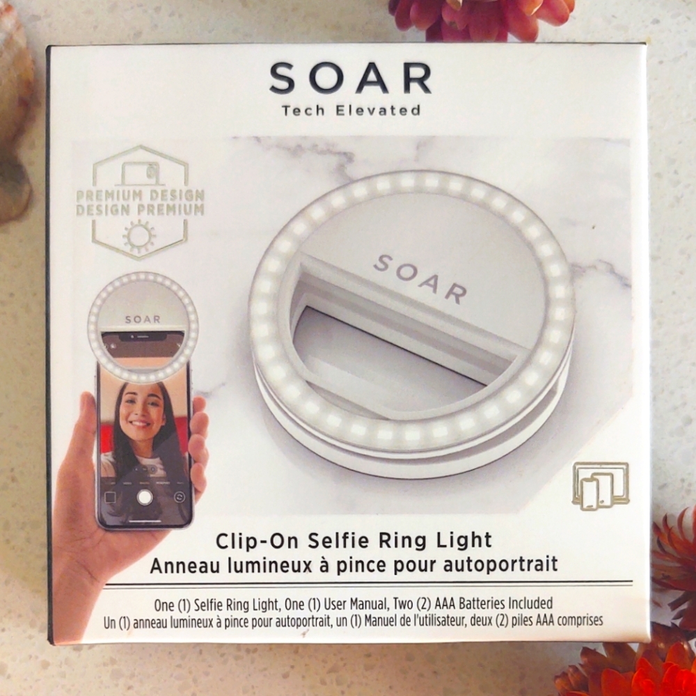 SOAR ~ LED Ring Light, NIB